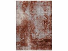 Chaos - tapis pliable et lavable - yucatan rust - 140x200cm