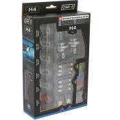 Coffret d'ampoules de remplacement H4 + 18 ampoules