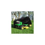 Heliotrade - Bache housse pour tondeuse tracteur autoportée noir opaque impermeable 250 cm