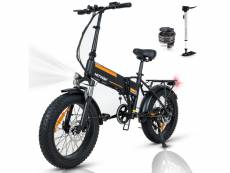 Hitway vélo électrique e-bike 20" x4.0 fat tire,