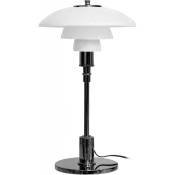 Lampe de Table - Lampe de Salon - Liam Chromé noir