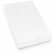 Linnea - Protège matelas imperméable arnon Bonnet de 30 cm 120x200 cm - Blanc
