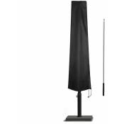 Linxor - Housse de protection imperméable et anti-uv pour parasol - 183 x 25 - 35 cm - Noir Noir