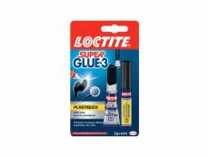 Loctite superglue-3 spécial plastiques tube 2gr