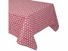 Nappe rectangle 150x250 cm futon rouge
