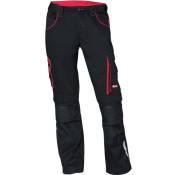 Pantalon Fortis 24, noir/rouge Taille 27 - Rouge