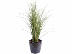Plante artificielle haute gamme spécial extérieur / herbe artificielle - dim : 80 x 30 cm -pegane-