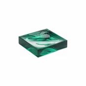 Porte-savon KARTELL BOXY 105 x 105 x 25 mm vert émeraude - Laufen