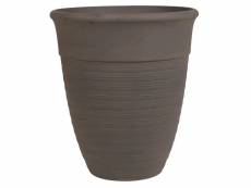 Pot de fleurs marron ⌀43 cm katalima 138828
