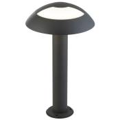 Poteau LED extérieur Searchlight Mushroom (hauteur 450 mm) - Gris foncé