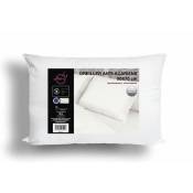 Soleil D Ocre - Oreiller anti-acarien confort 50x70 cm, lavable en machine - Blanc