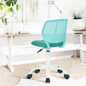 Urban Meuble - Chaise de bureau pour enfant bleu turquoise