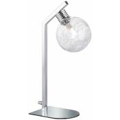 Wofi - Lampe de table boule de verre interrupteur éclairage