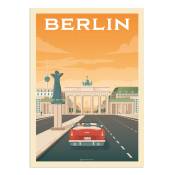 Affiche Berlin 21x29,7 cm