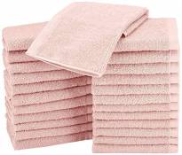 Amazon Basics Lot de 24 petites serviettes en coton