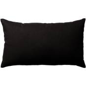 Enjoy Home - Coussin 30 x 50 cm lola 100% coton coloris noir