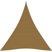 Fimei - Voile d'ombrage 160 g/m² Taupe 3x4x4 m pehd