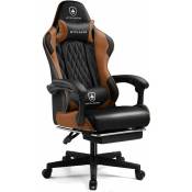 GTPLAYER Chaise Gaming, Fauteuil Gamer Hauteur Réglable,