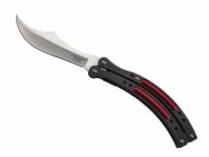 Herbertz - 595814 - couteau herbertz alu noir /rouge