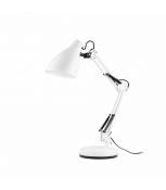 Lampe de bureau blanche Gru 1 ampoule