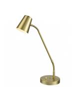 Lampe de table dorée 1 Ampoule