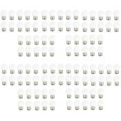 Lot de 100 ampoules led blanche E27 couleur - gros