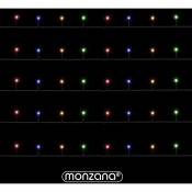 Monzana Guirlande lumineuse 200/400/600 LED illumination intérieur extérieur guirlande de Noël éclairage décoration 20m bunt - schwarzes Kabel (de)