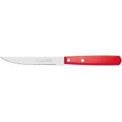 NOGENT Couteau à steak inox 11 cm - Rouge