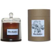 Opjet - Bougie Cloche Ambre Parfum Orchidée Blanche