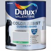 Peinture cuisine et salle de bains Dulux Valentine Color Resist hammam satin 0 75L