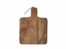 Planche à découper carrée en bois de mangue duko 40x30cm E3-83575