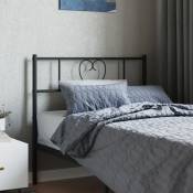 Prolenta Premium - Maison du'Monde - Tête de lit métal noir 90 cm