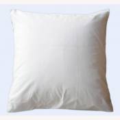 Protège oreiller en tencel - Blanc - 65 x 65 cm