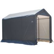 Shelterlogic - acier feuille garage tente 5,4m² gris