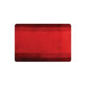 Spirella - Tapis de bain Polyester balance 60x90cm Rouge Rouge