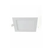 Spot encastré Flap 1 ampoule Aluminium blanc - Blanc