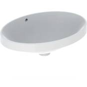Vasque à encastrer Geberit variform ovale 55x40cm