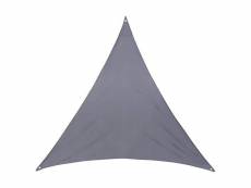 Voile d'ombrage anori 3x3x3 gris