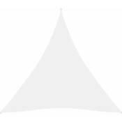 Voile de parasol tissu oxford triangulaire 6x6x6 m
