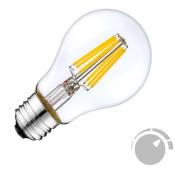 Ampoule LED E27 COB filament 8W, Dimmable, Blanc neutre, dimmable