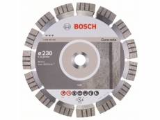 Bosch - disque à tronçonner diamanté ø 230 x 22,23 mm best for concrete - 2608602655