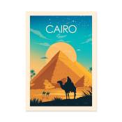 CAIRO EGYPT - STUDIO INCEPTION - Affiche d'art 50 x
