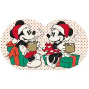 Coussin Forme Mickey et Minnie Noël