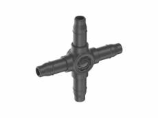 Dérivation en croix 4,6 mm boite de 10 pieces. Connexion «easy & flexible» - 13214-20 GAR4078500058995