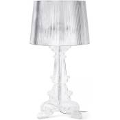 Lampe de Table - Grande Lampe de Salon Design - Bour Transparent - Acrylique, Plastique - Transparent