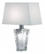 Lampe de table Vicky - Fabbian blanc en métal