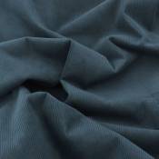 Linnea - Tissu velours côtelé uni starsky - Bleu