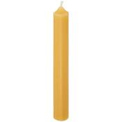 Lot de 10 bougies bâtons jaune 45g - Atmosphera créateur d'intérieur - Jaune