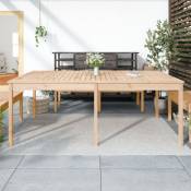 Maison du'Monde - Table de jardin 203,5x100x76 cm bois