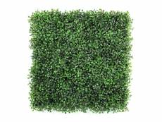 Mur végétal artificiel buis - 1m x 1m - exelgreen
